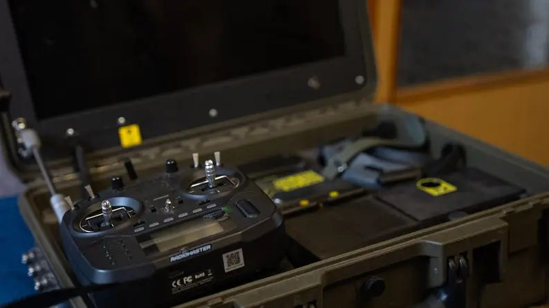 станція керування дронами перехоплювачами