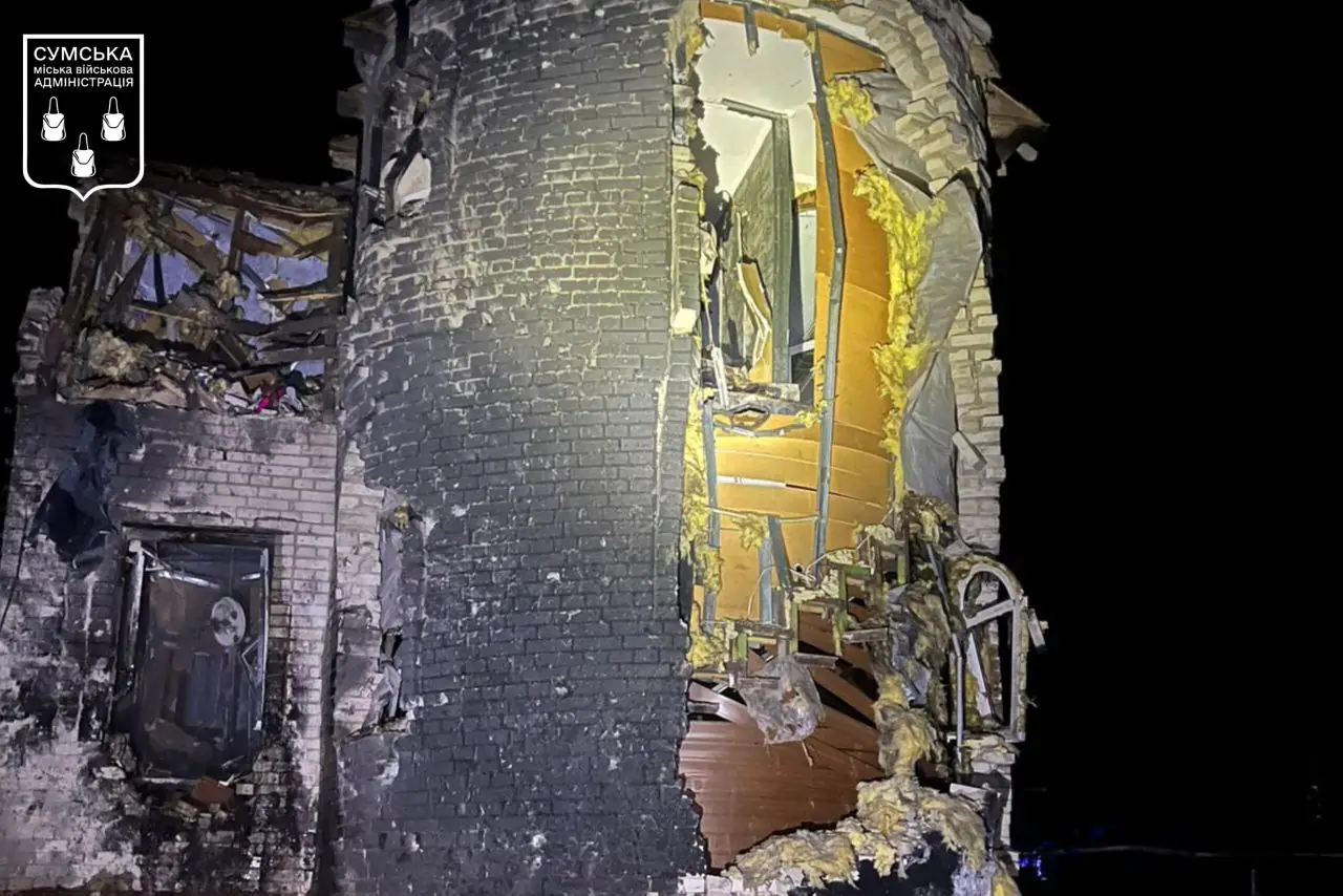 zruynovana chastyna budynku v sumakh zruynovana chastyna budynku v sumakh