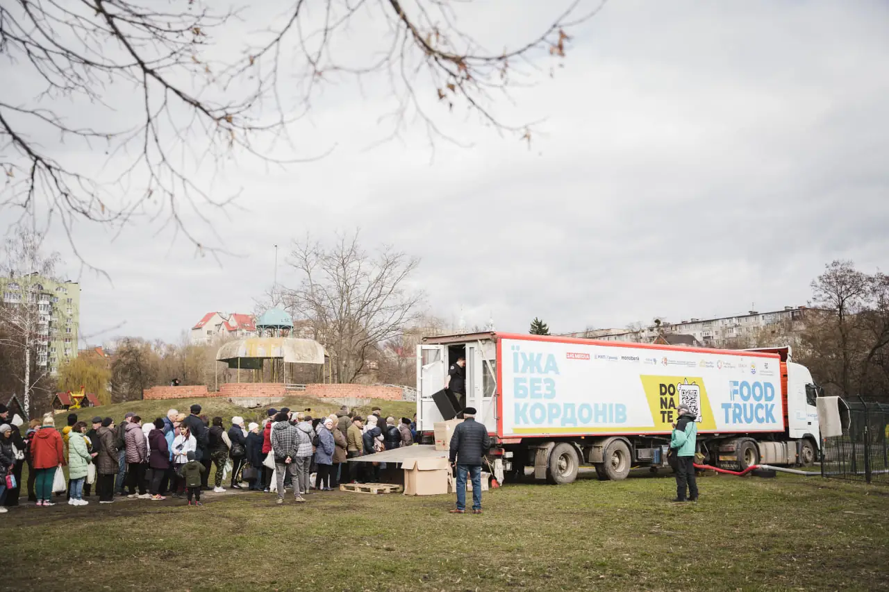 Фудтрак їжа без кордонів в Сумах