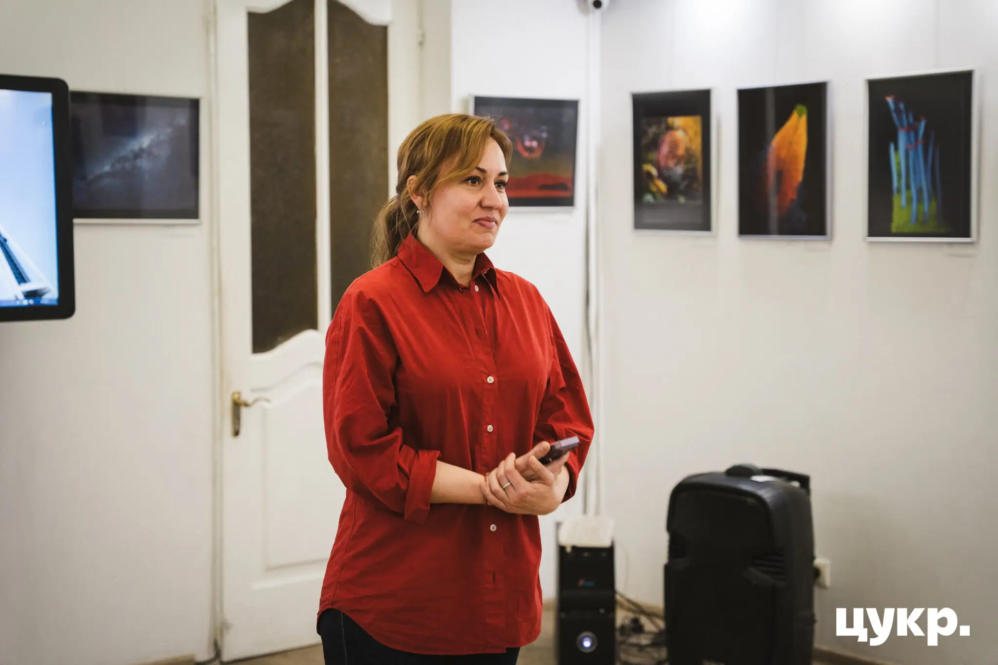 Кураторка виставки Інна Гуцан