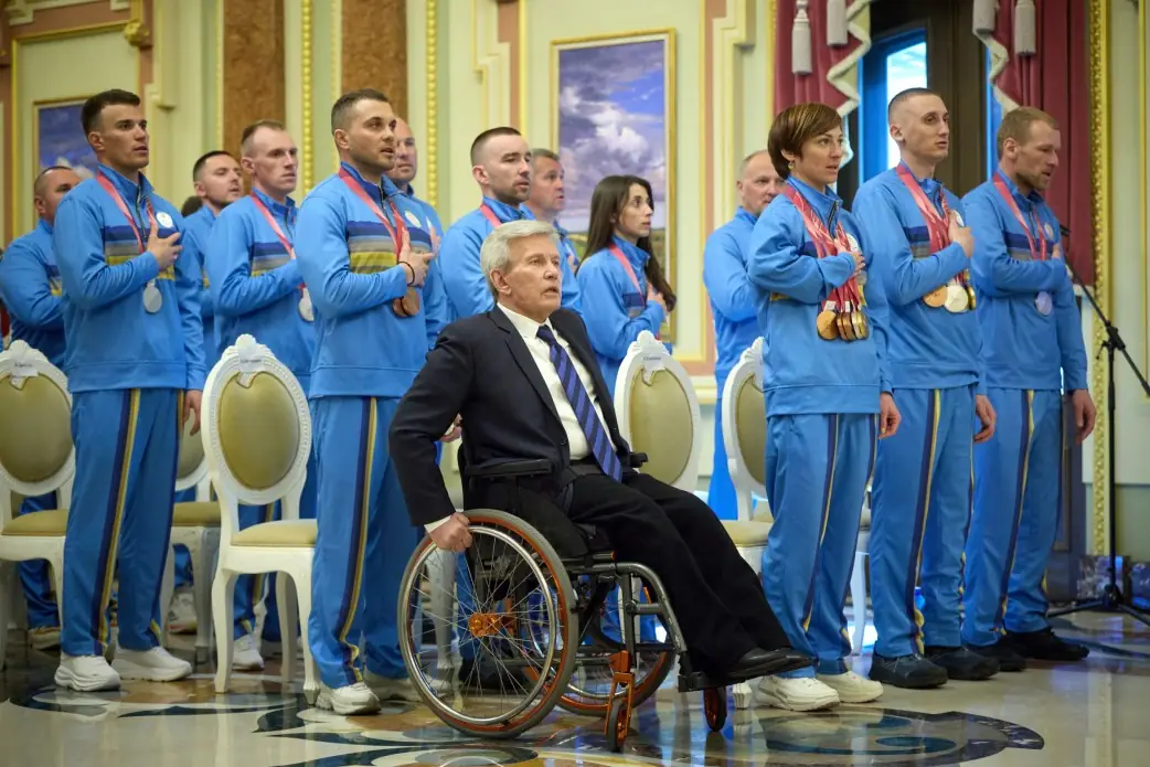 Президент нагородив спортсменів Паралімпіади-2026 