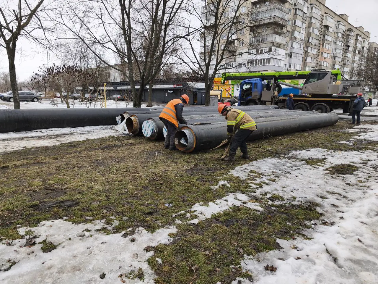 Оновлення теплотруб у Сумах