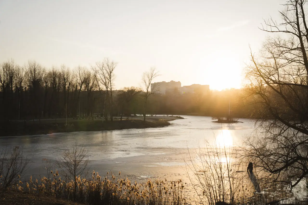 psel sumy Псел на початку весни в Сумах