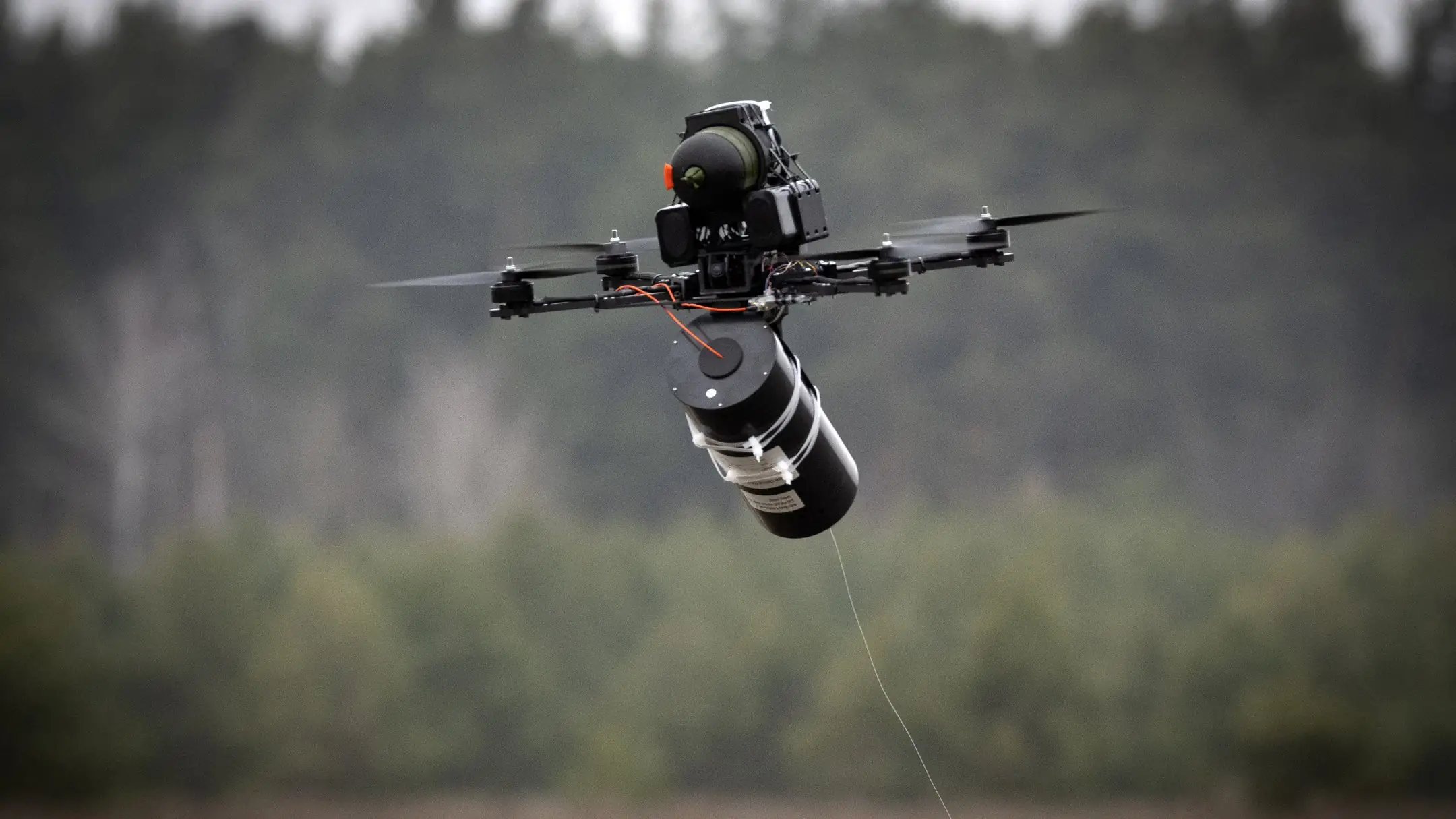 rosiiski bezpilotnyky na Sumshchyni