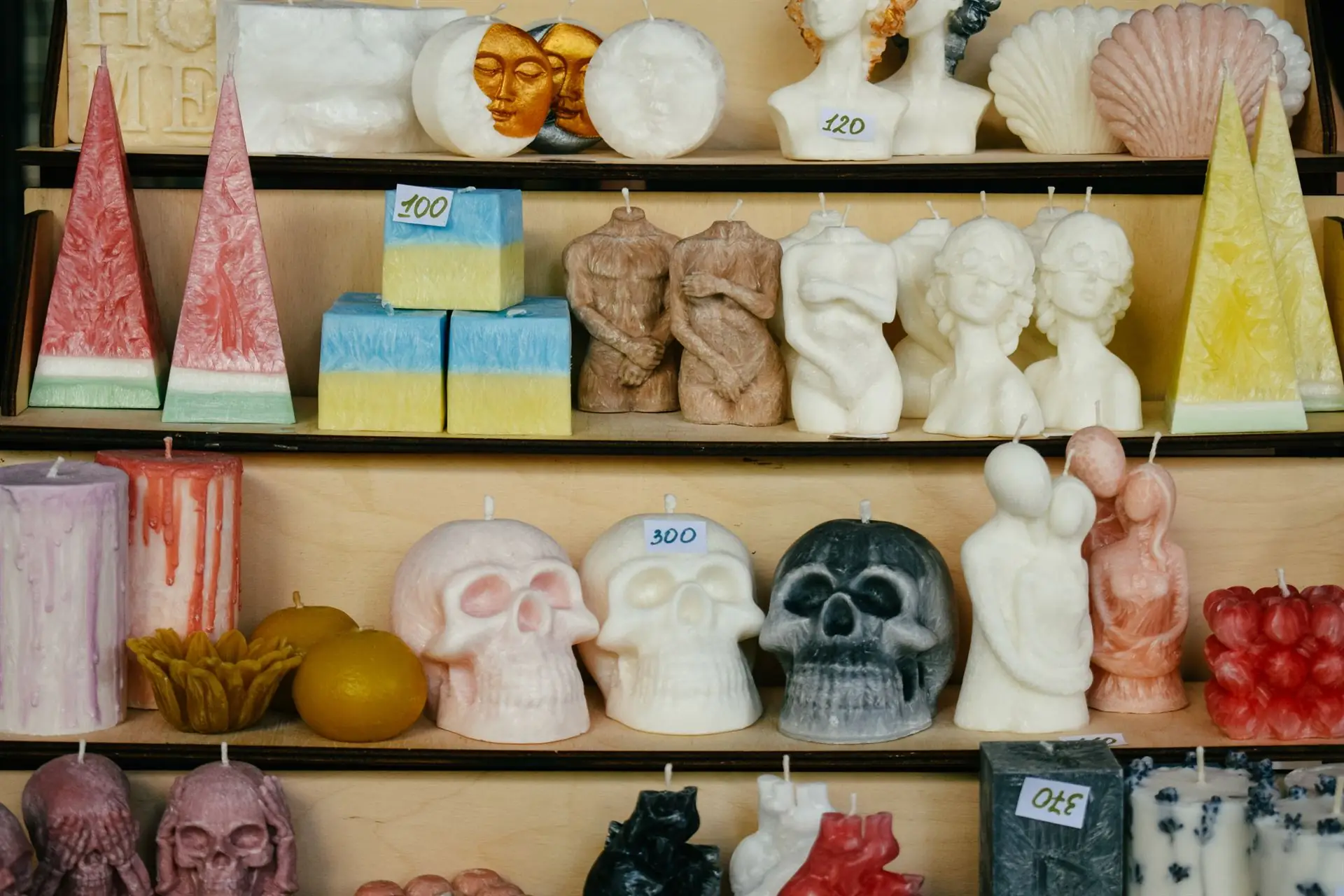 Свічки на крафтовому ярмарку в Сумах