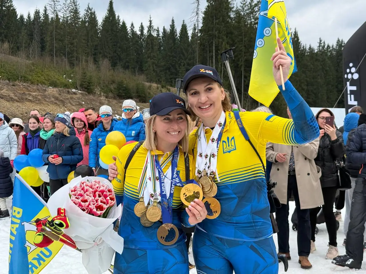 Віта Семеренко й Олена Підгрушна на Чемпіонаті України-2026