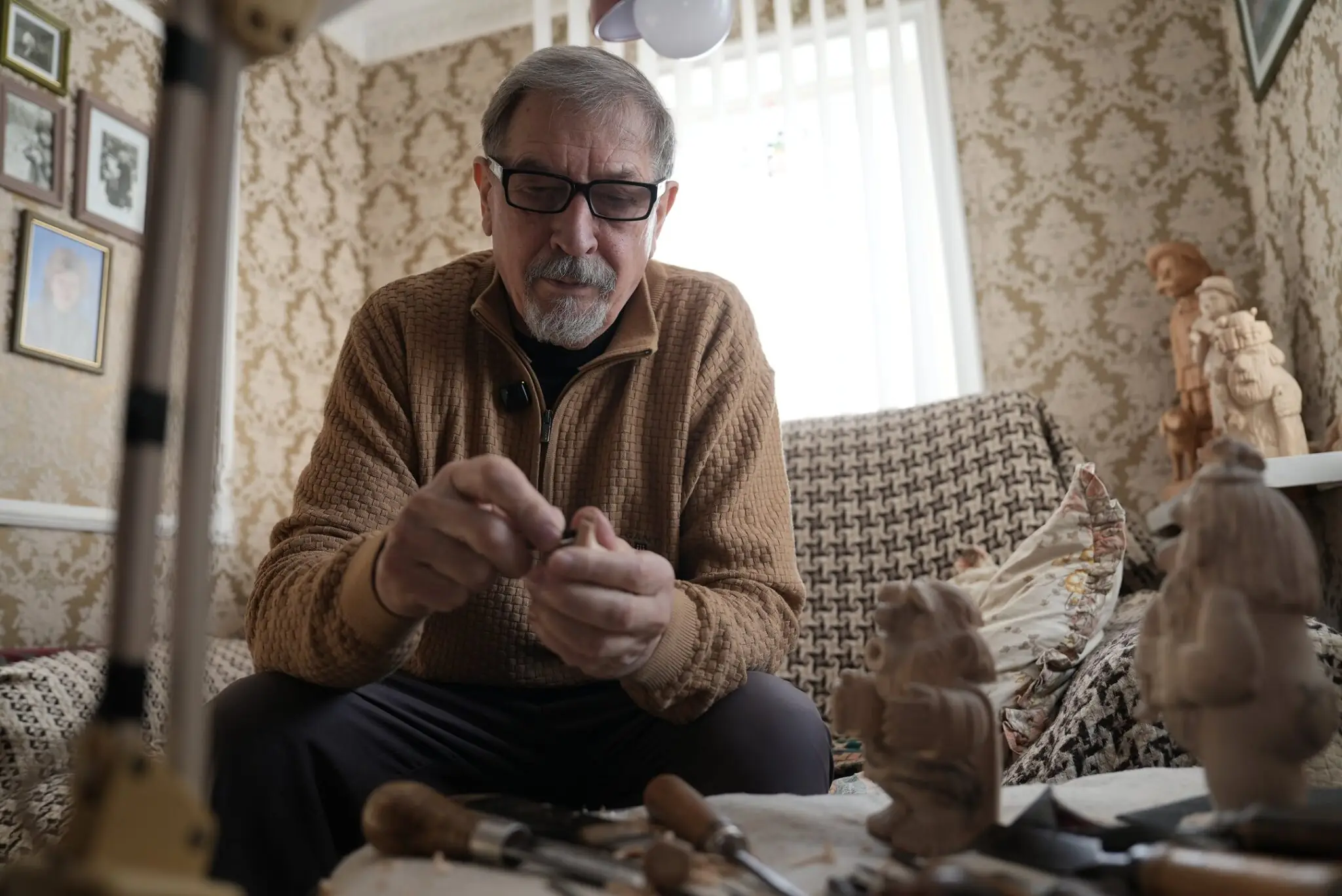 Віталій Шум за роботою