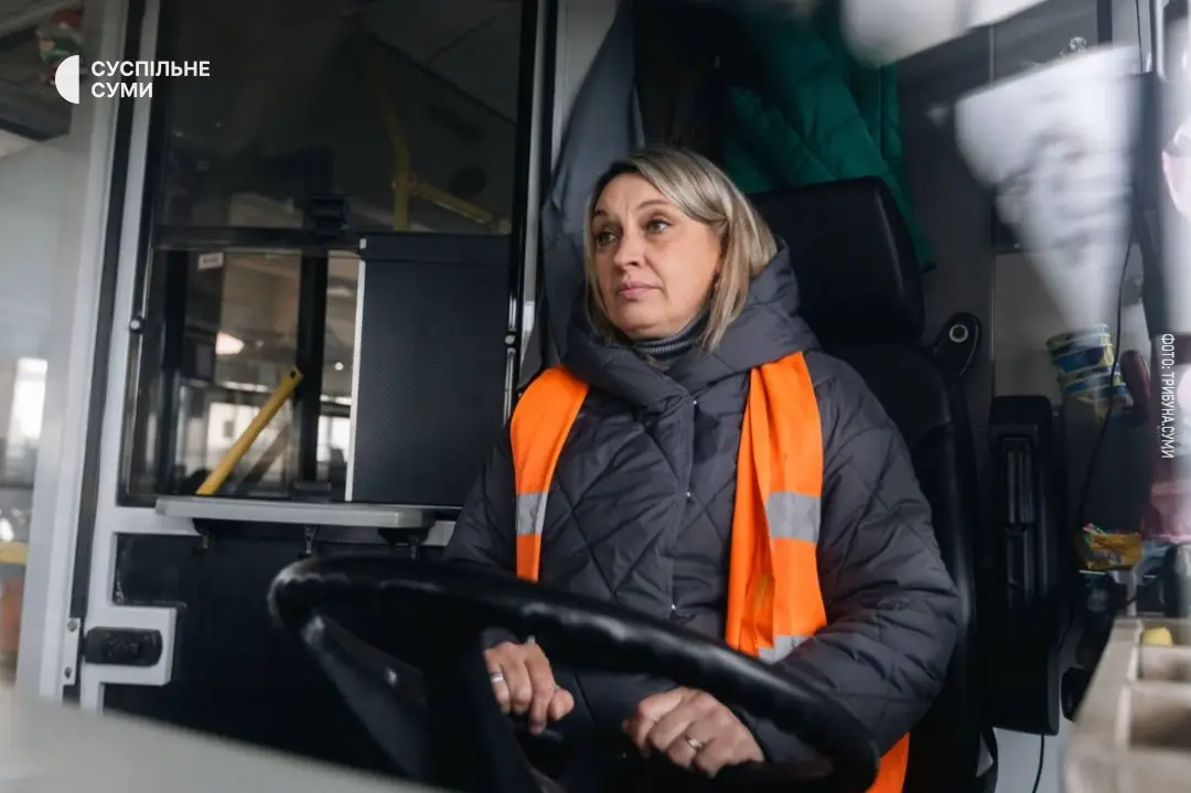 Водійка сумського тролейбуса Людмила Стоцька