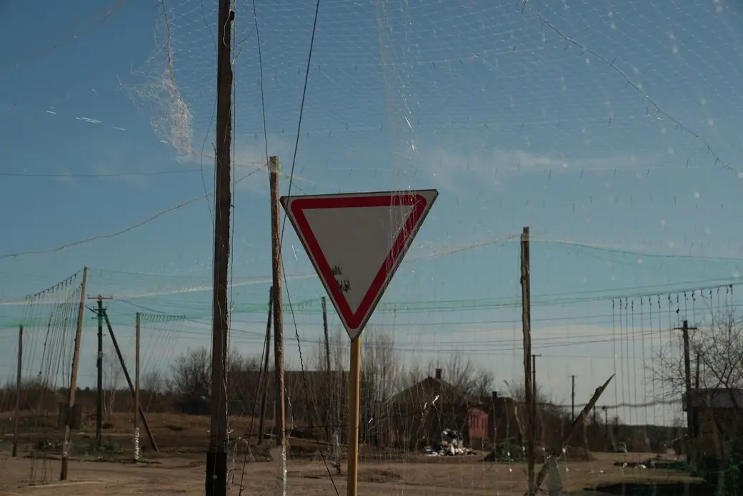 антидронові сітки на Сумщині