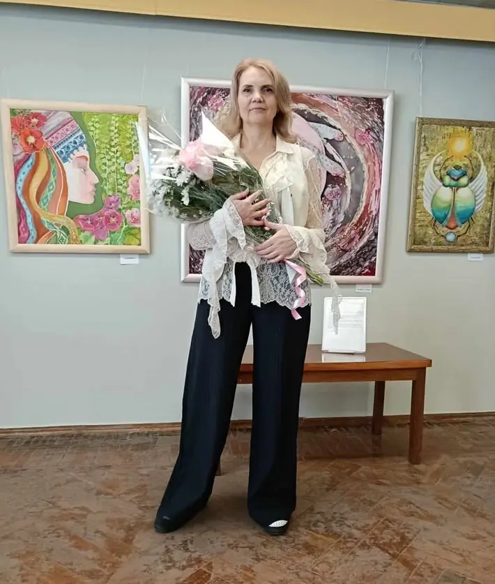 batyk sumy vistavka виставка батику в Сумах