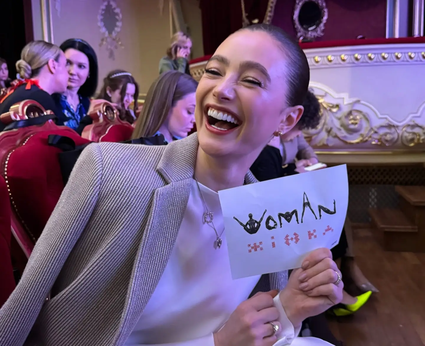 Танцівниця з Сумщини Марина Мазепа на церемонії УП 100 Сила жінок