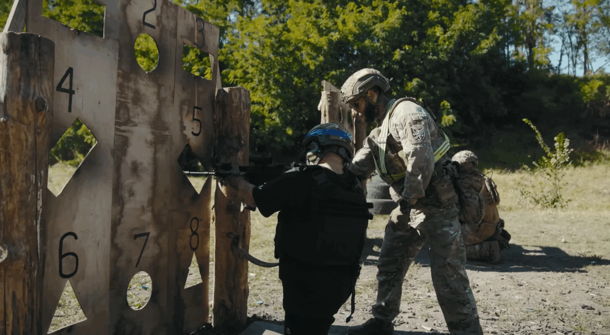 Монатік на полігоні на Сумщині