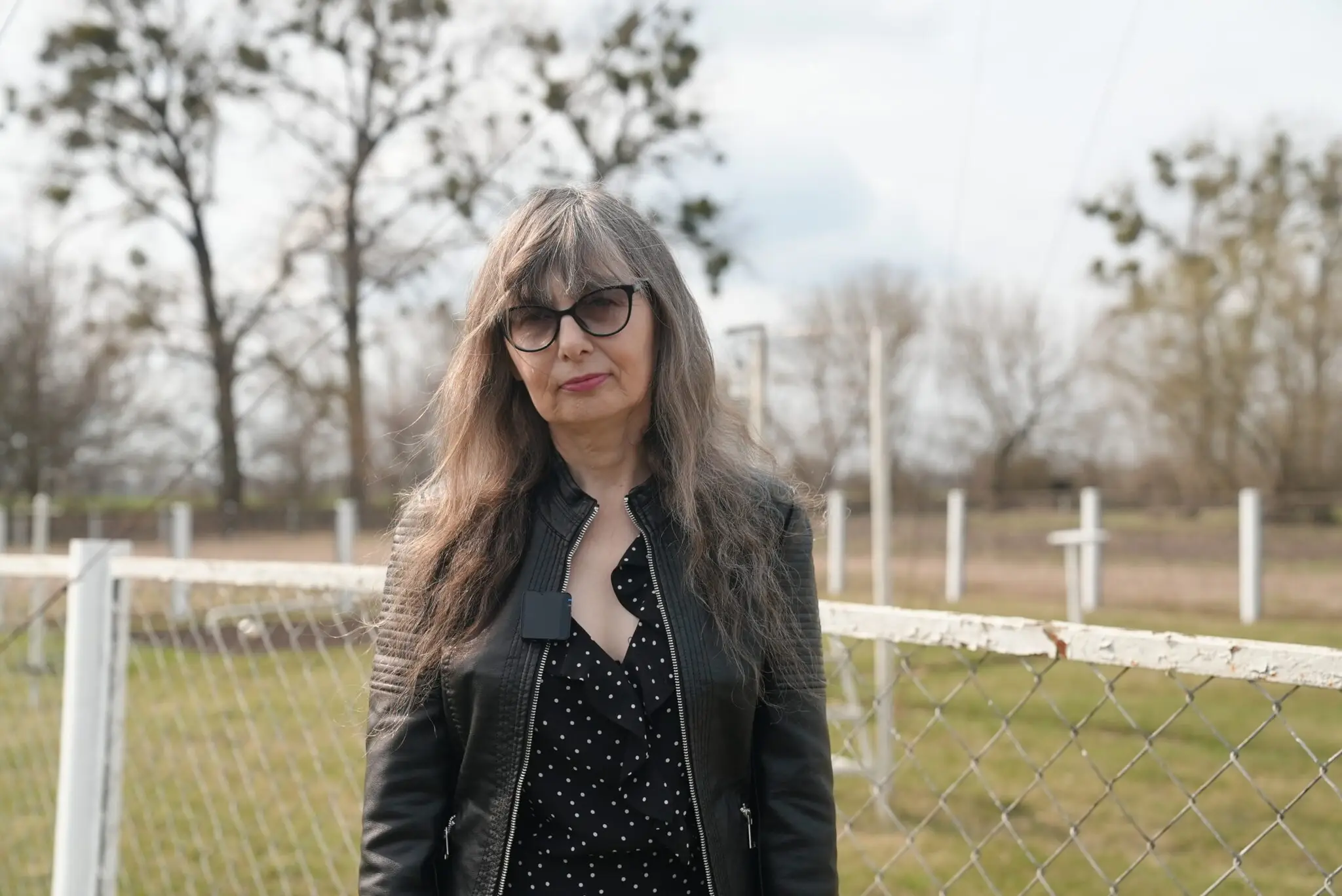 Олена Чеканова, яка працює на станції гідрометеорології