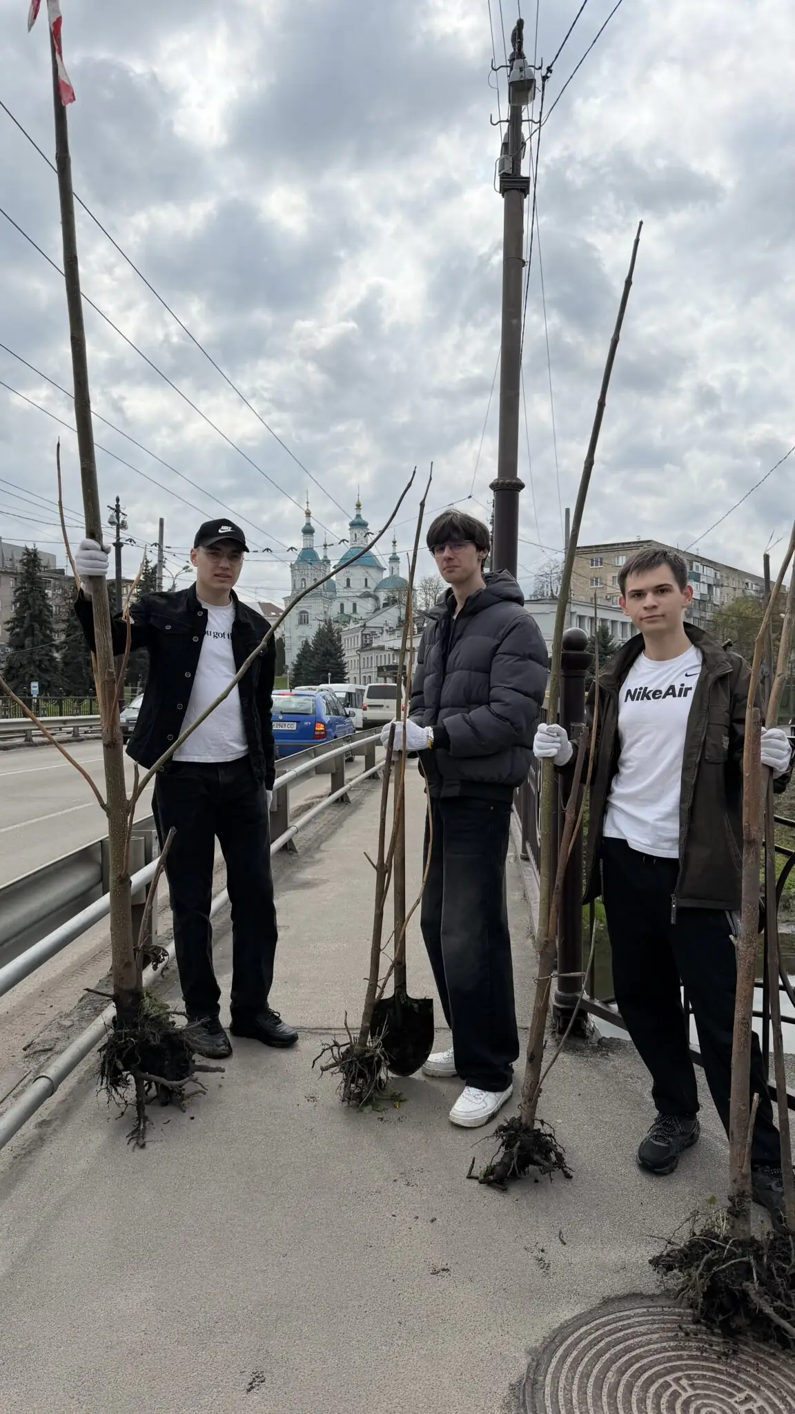 Сум'яни з новими деревами для Сум