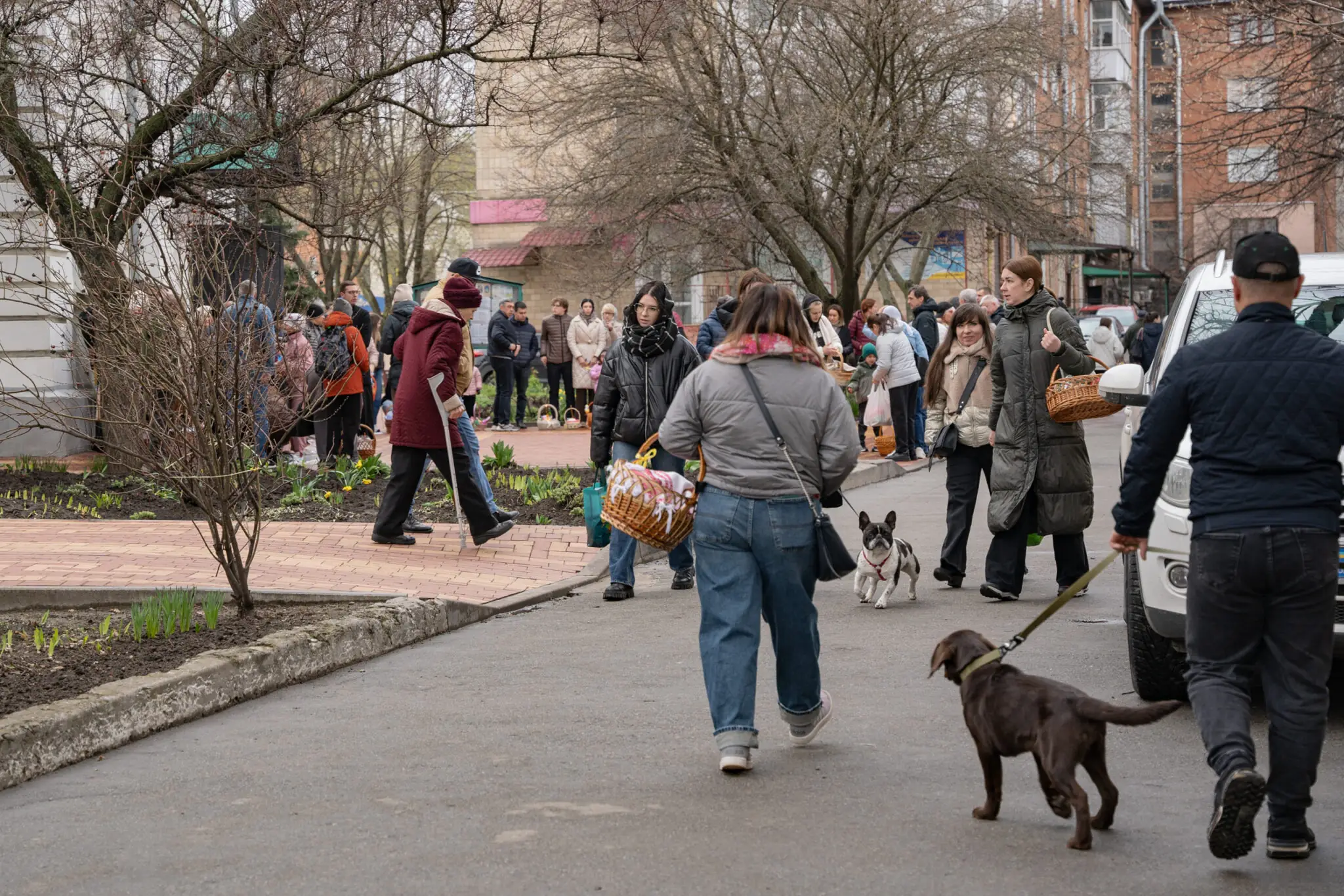 sumy-velykden-26-31 Зустріч чотирилапих друзів біля собору