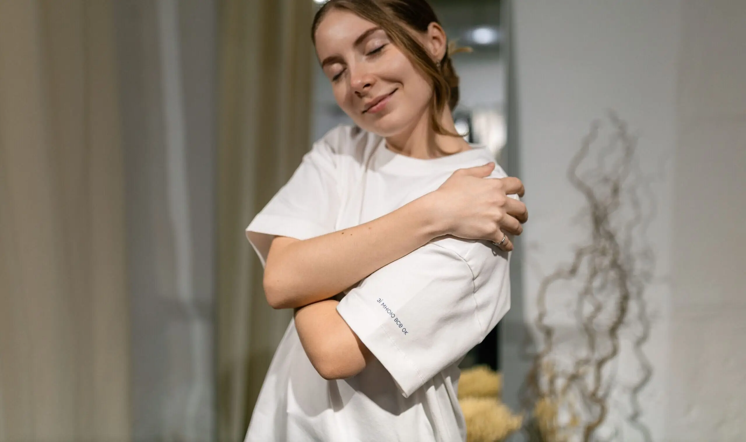 Сум'янка Ольга Войцешук у футболці