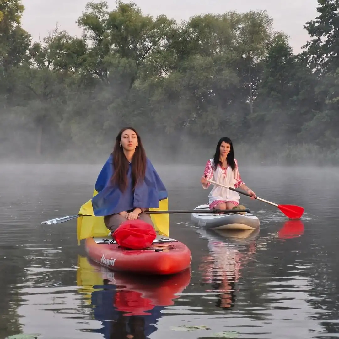 Світанок на сапах у Сумах