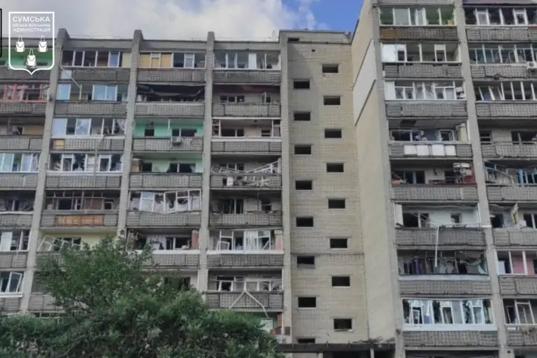 відновлення пошкоджених будинків в Сумах