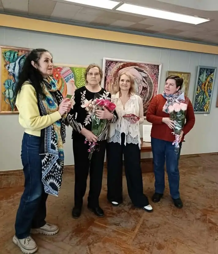 vystavka batyku sumy виставка робіт Олександри Івченко в Сумах