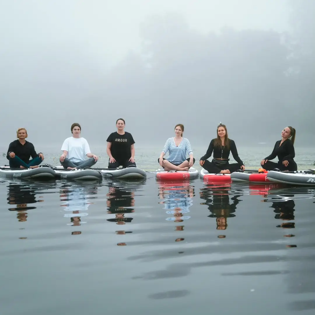 Заплив на сапах у Сумах