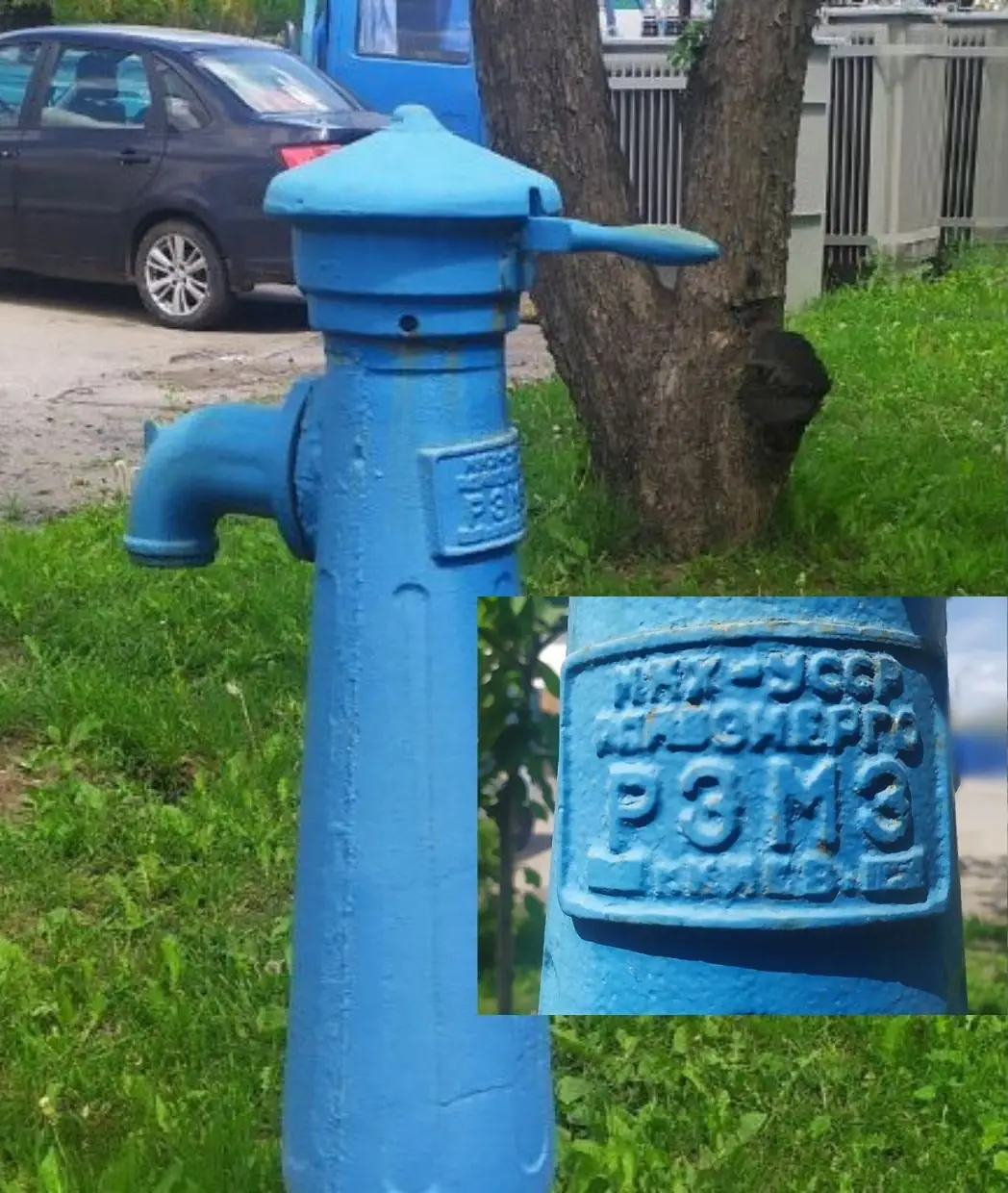 колонка водоканалу