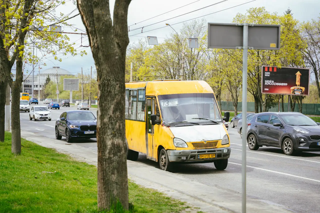 Маршрутка в Сумах