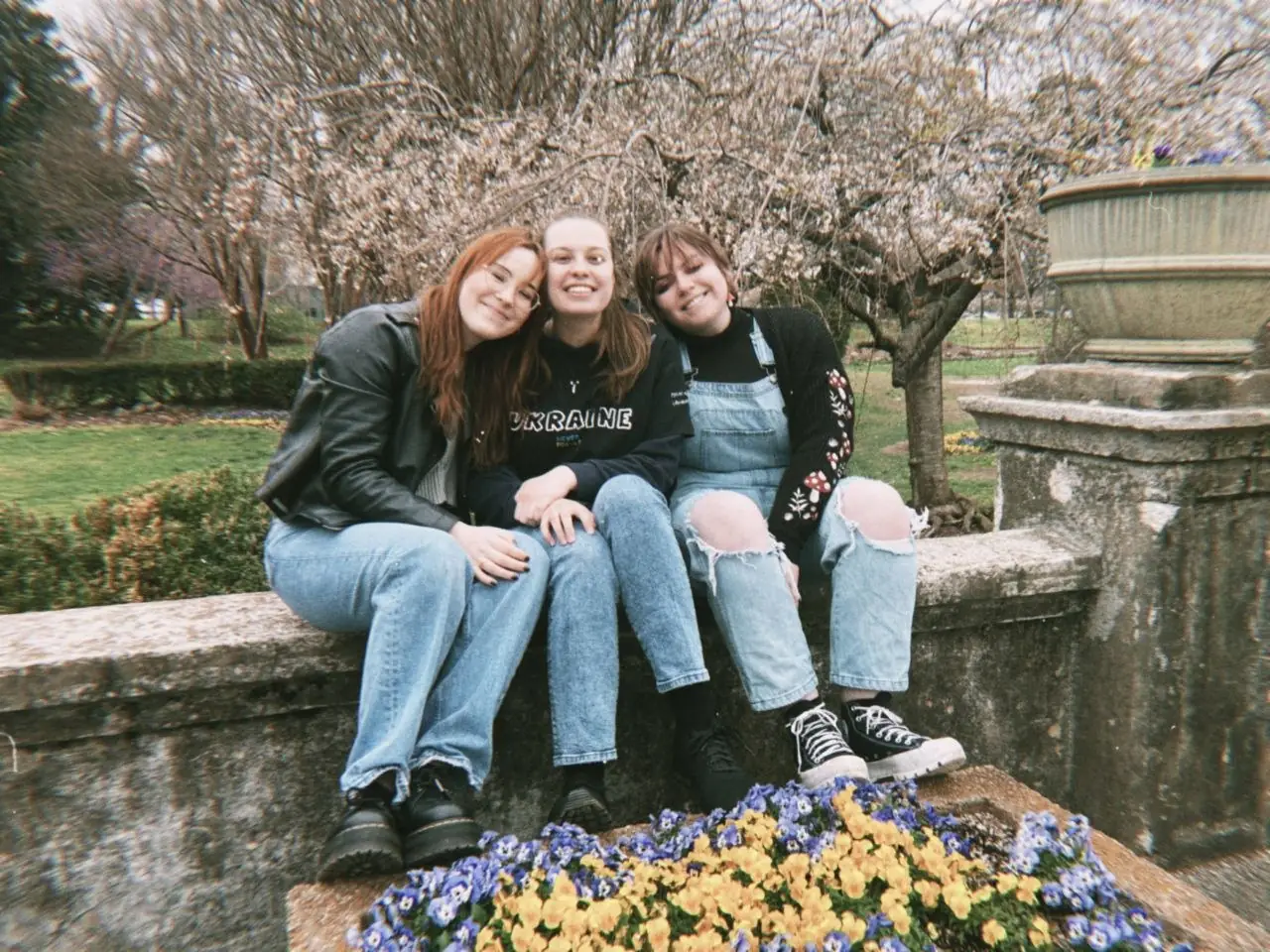 Софія Міхайліченко з подружками в США