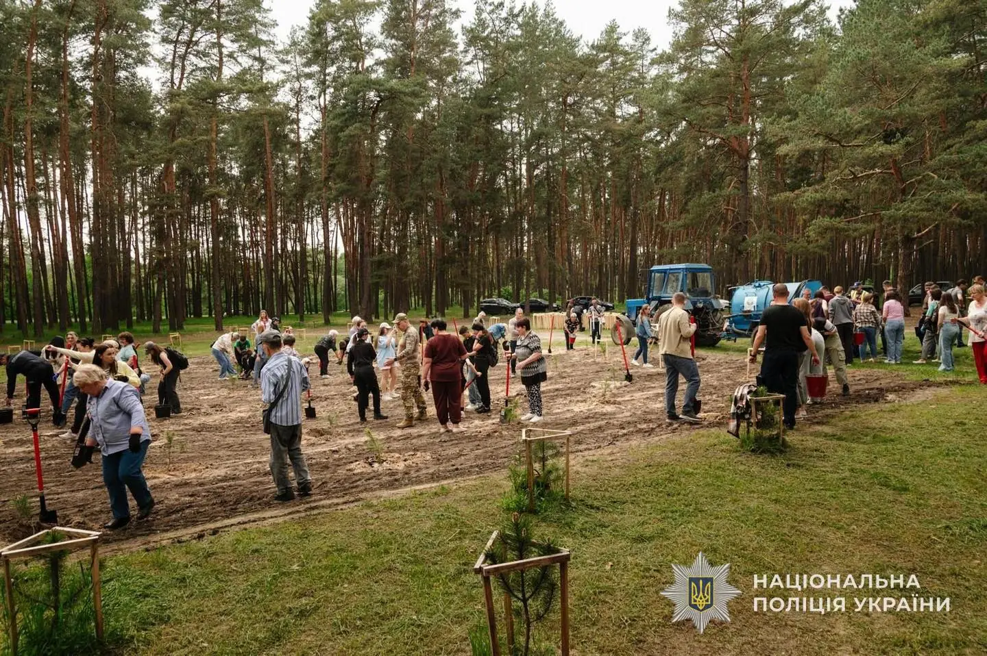 У Сумах висадили Алею героїв