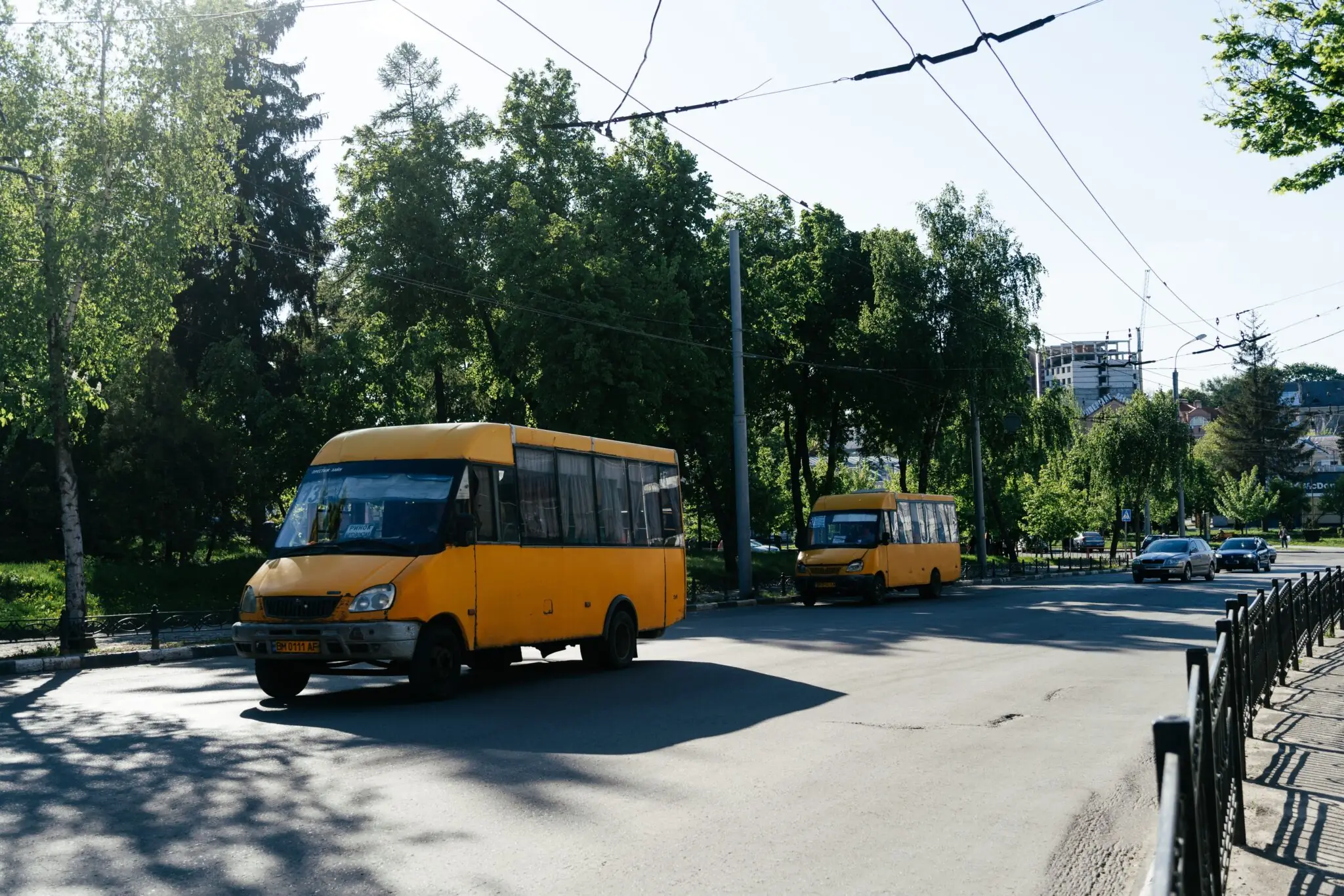 marshrutky na dorozi v sumakh