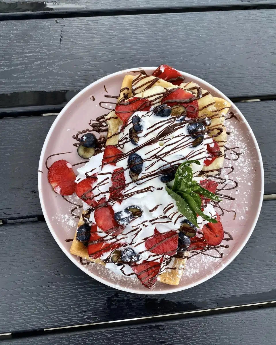 Морозиво у вафлі в MixWAFFLE