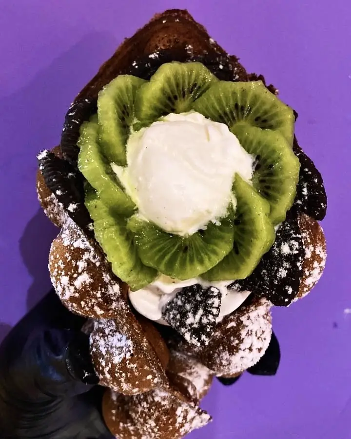 Морозиво у вафлі в MixWAFFLE