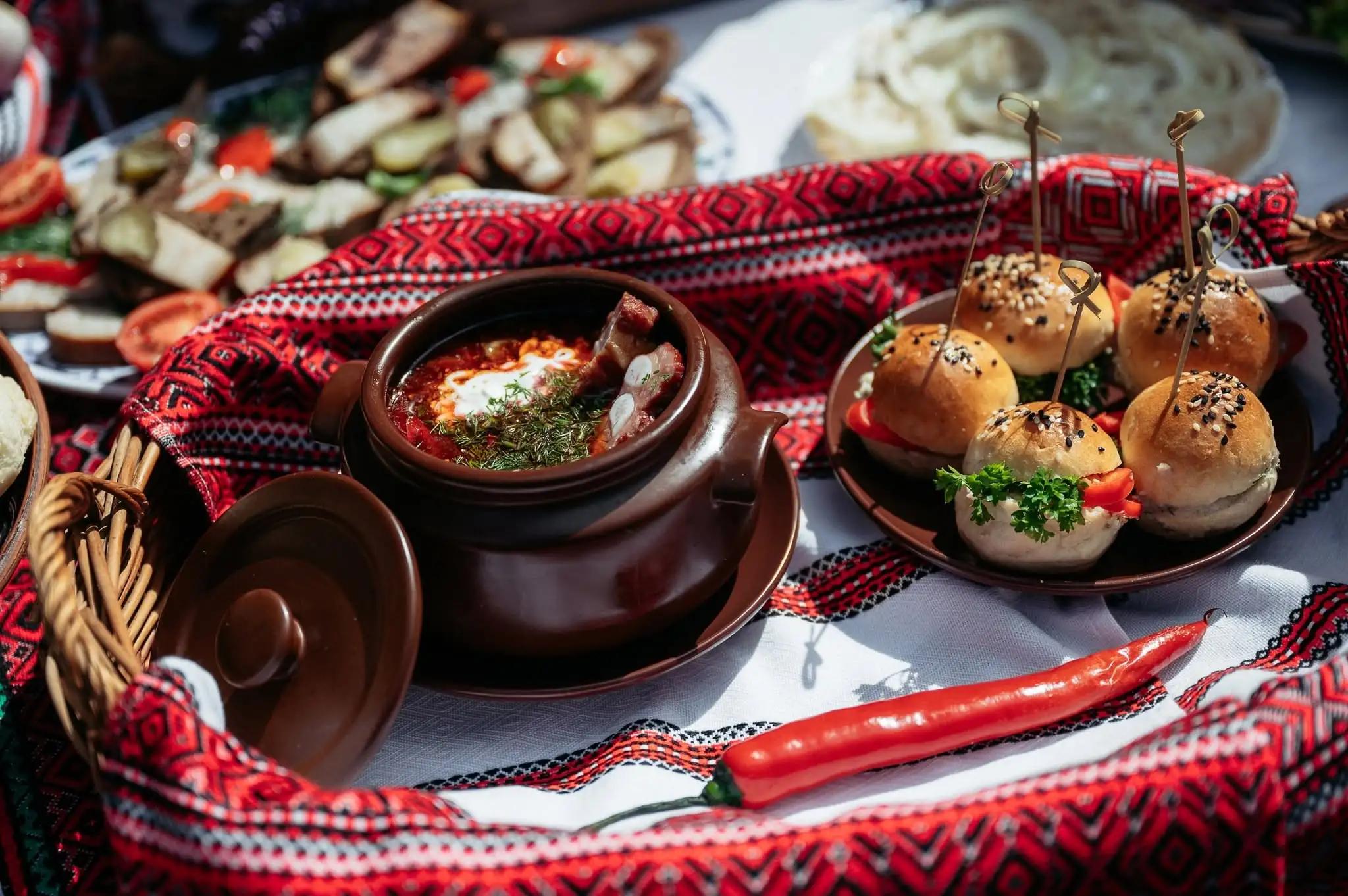 Український борщ
