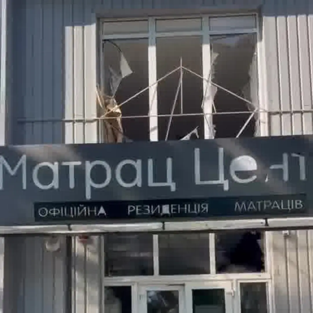 «Матрац Центр» після влучання