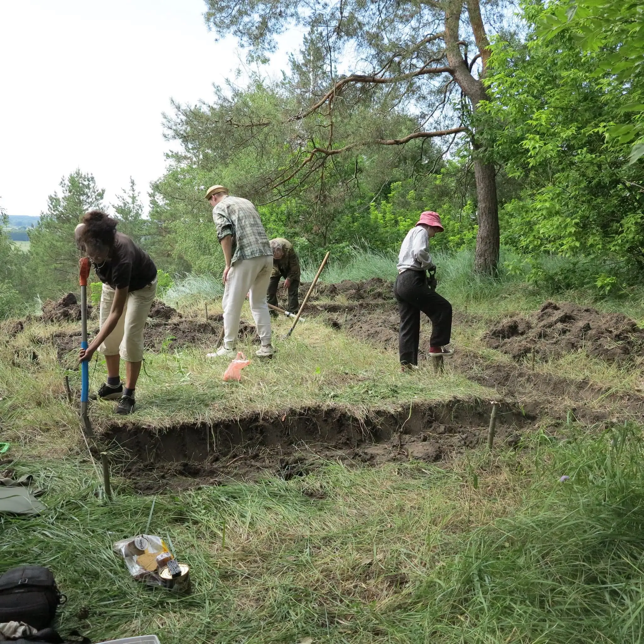 rozkopky sumy archeology