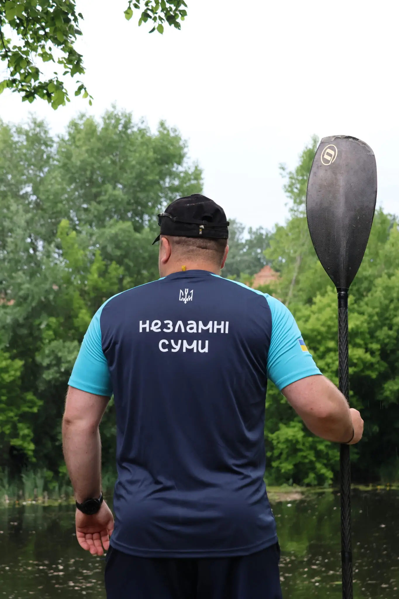 Тренер веслувальної секції каяки сапи дітиОлександр Стоцький місто Суми