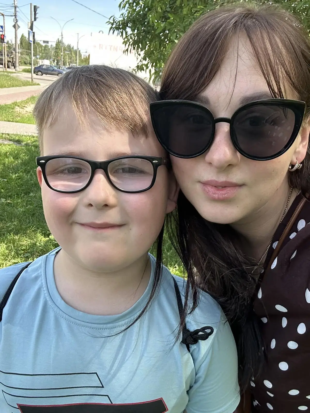 Nataliya Turchyna z synom Arseniyem Наталія Турчина з сином Арсенієм