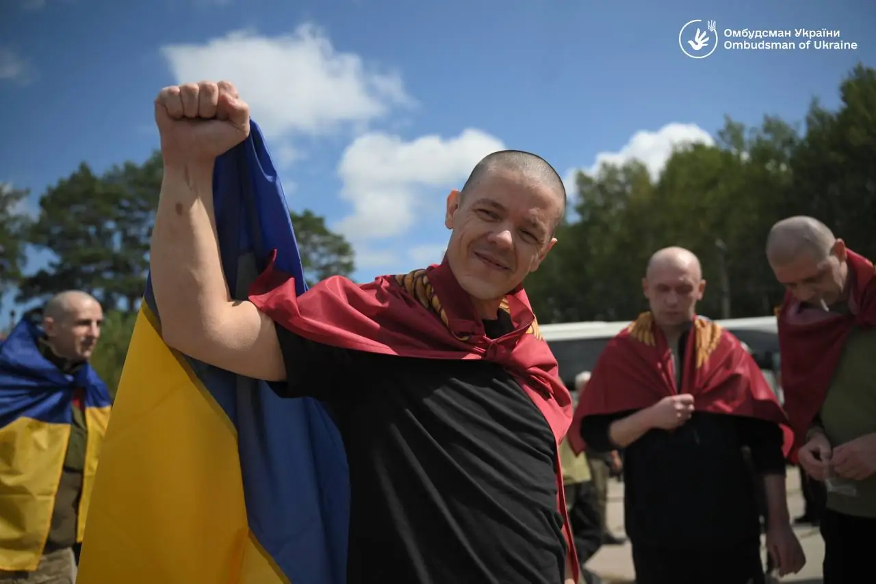 Zvilʹneni z polonu2 77 обмін полоненими між Україною та Росією