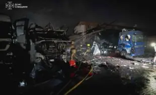 Наслідки ударів КАБами по Сумах