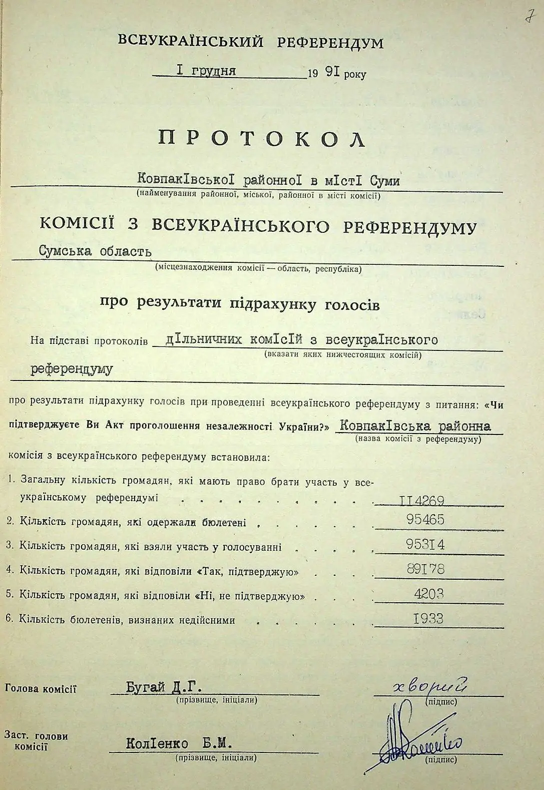 protokol referendum sumy 1991